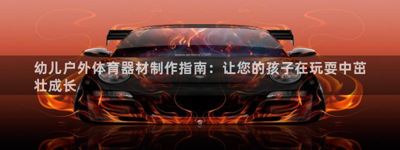 辉达官网注册：幼儿户外体育器材制作指南：让您的孩子在