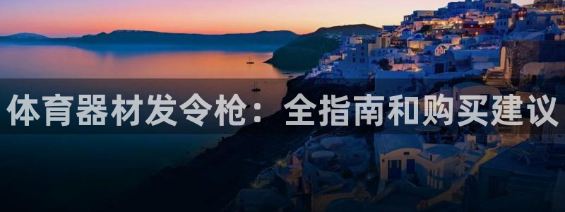 辉达平台丁6.7.5.1.3.8：体育器材发令枪：全