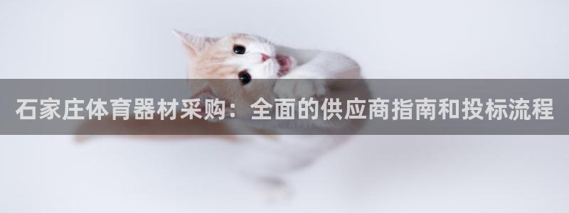 辉达娱乐注册：石家庄体育器材采购：全面的供应商指南和