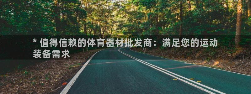 辉达娱乐登陆官网入口：* 值得信赖的体育器材批发商：