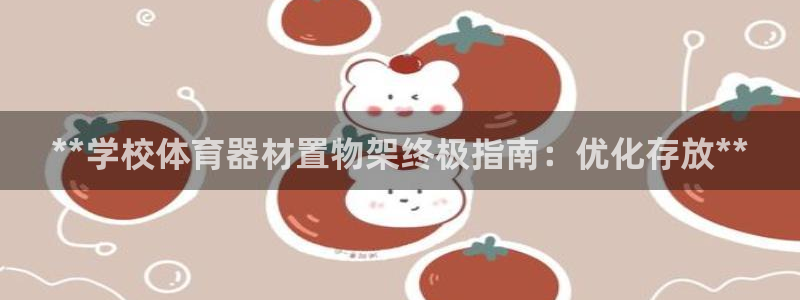 辉达娱乐脚本下载官网：**学校体育器材置物架终极指南