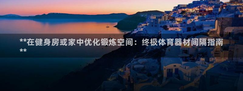 辉达出行：**在健身房或家中优化锻炼空间：终极体育器